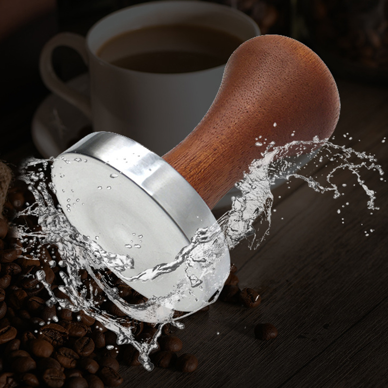 Wooden Espresso Powder Hammer Coffee Tamper - Image 2