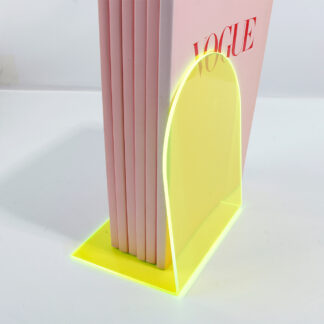 Colorful Acrylic Bookends