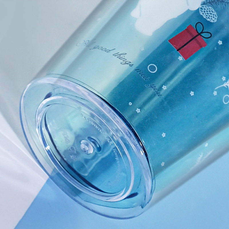 Creative Plastic Drinking Bottle, Set of 2 - Image 3