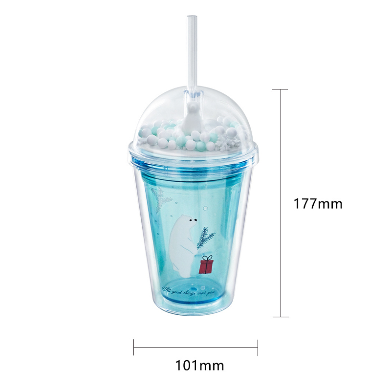 Creative Plastic Drinking Bottle, Set of 2 - Image 4