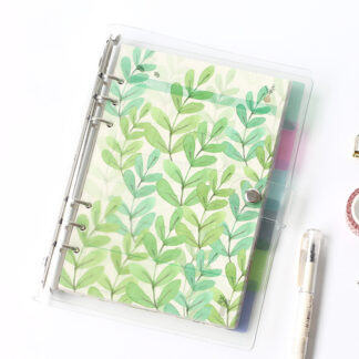 Index Page Matte Cover Spiral Diary Planner