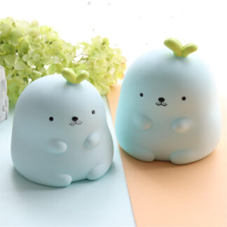 Creative Animal Silicone Anti-drop Coin Piggy Bank