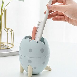 Creative Dinosaur Egg Shape Pen Holder Cute Decoration