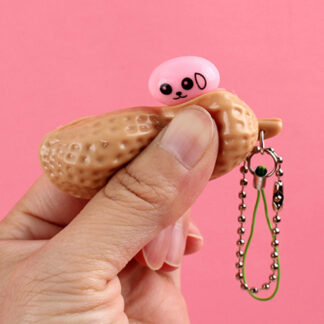 Creative Cute Peanut Toy Keychain