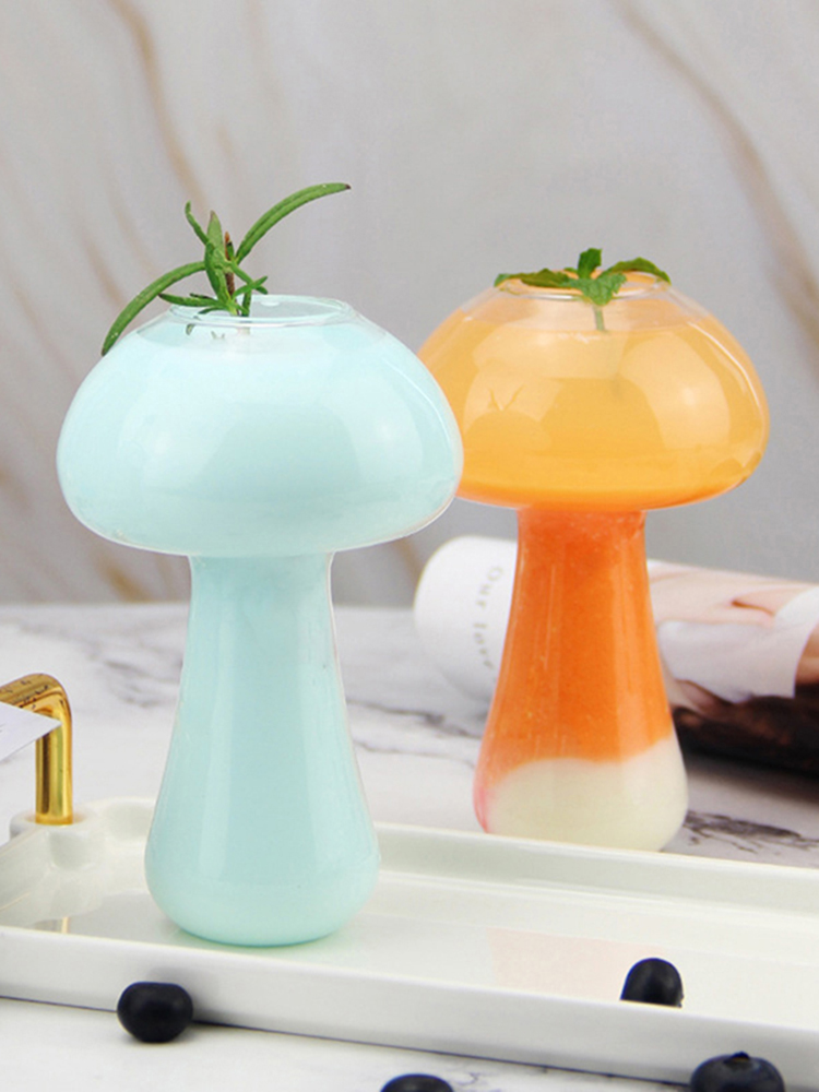 Creative Mushroom Glass Vase Crafts Hydroponics Ornament - Image 2