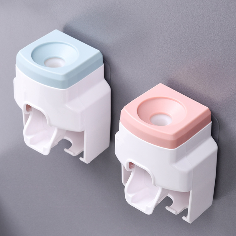 2PCS Creative Wall Mount Automatic Toothbrush Holder - Image 3