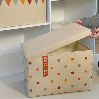 Cube Children's Cartoon Animal Fabric Storage Box