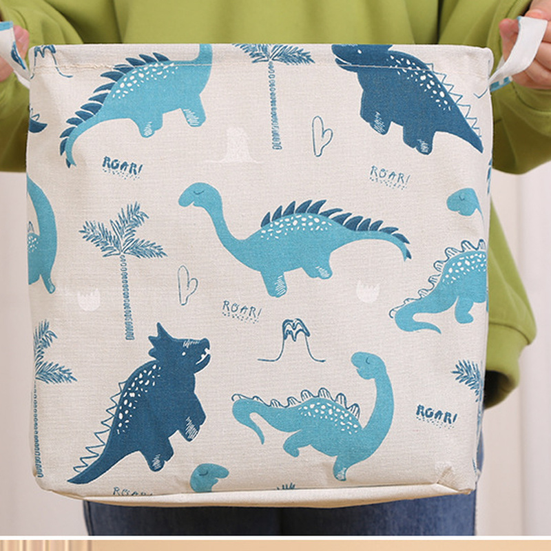 Cube Folding Fabric Storage Basket Closet - Image 4