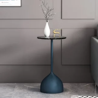 Nordic Metal Small Side Table Simple Iron Golden