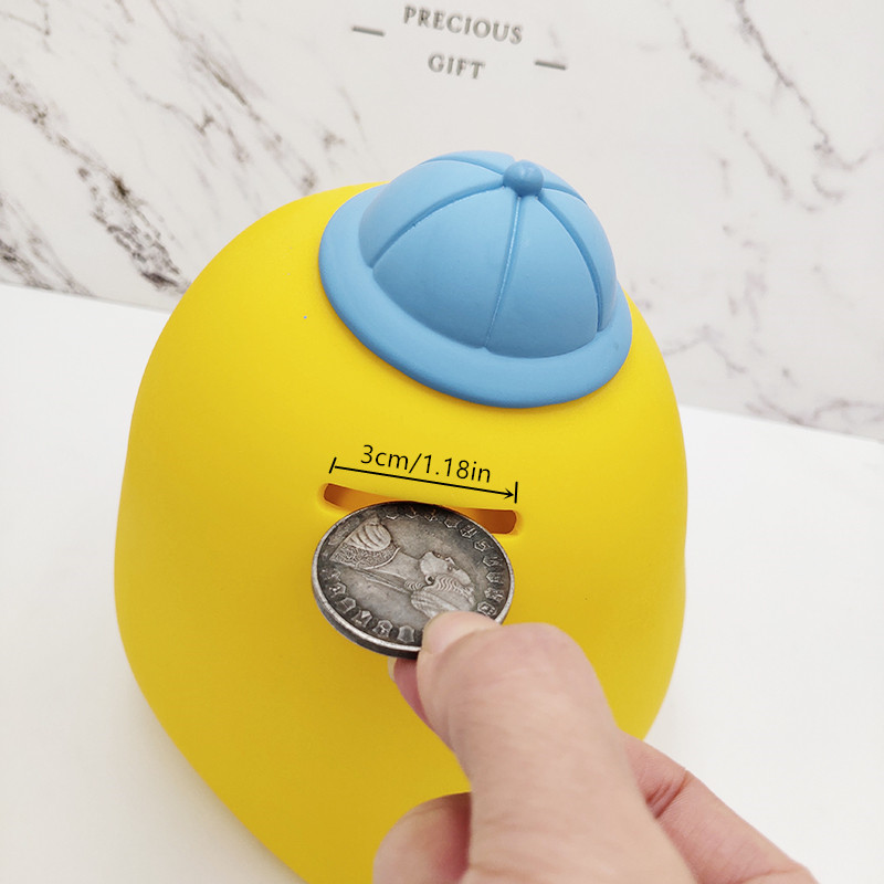 Cute Duck Shaped Piggy Bank Creative Ornaments - Image 3