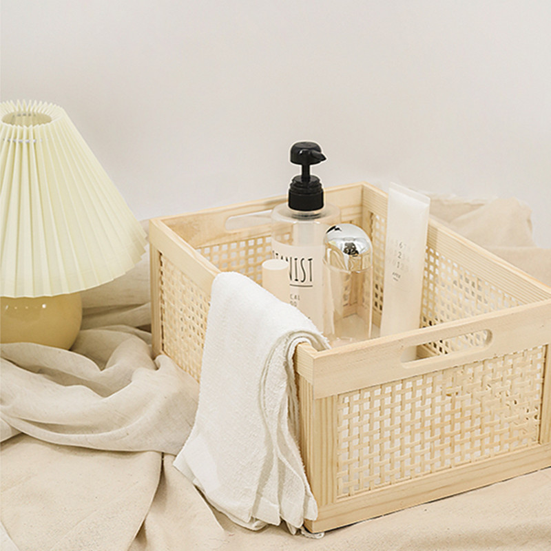 CuteLife Nordic Wooden Storage Box - Image 2