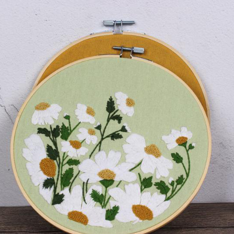 Flowers Plants Pattern Embroidery Flower Pack Kit - Image 3