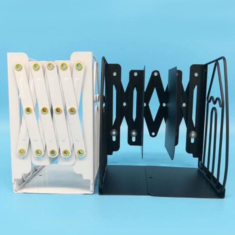 Decorative Stretchable Metal Bookends - Image 2