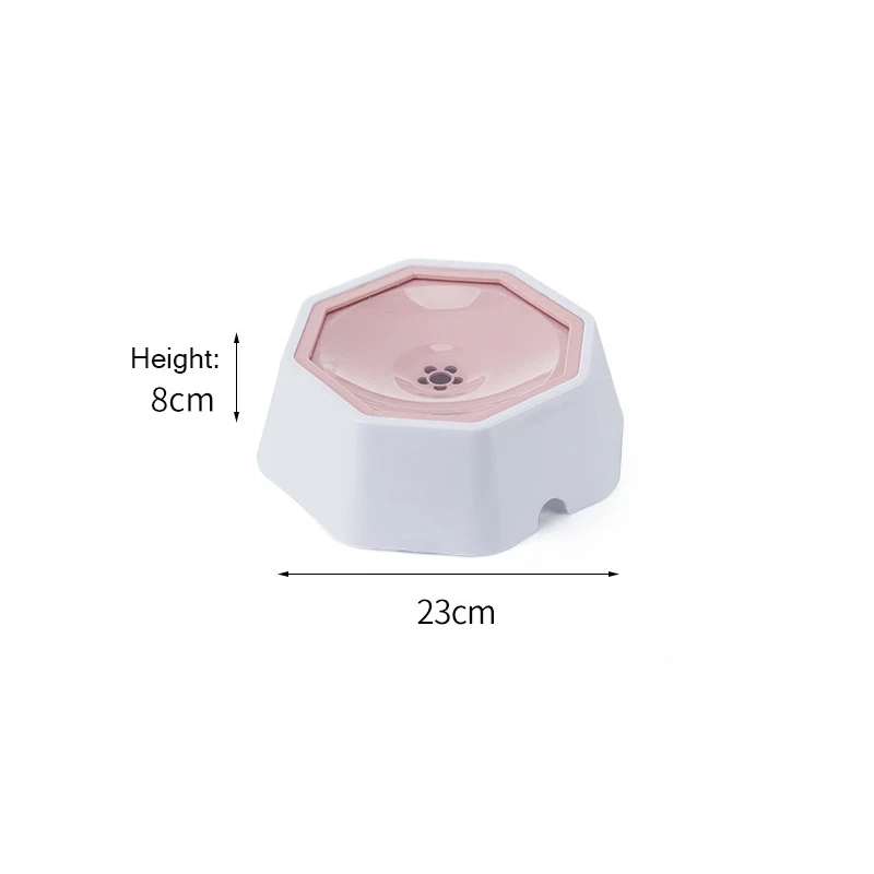 Pet Floating Bowl Drinking Water Automatic Water Pink - Image 2
