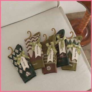 Double Needle Women Socks