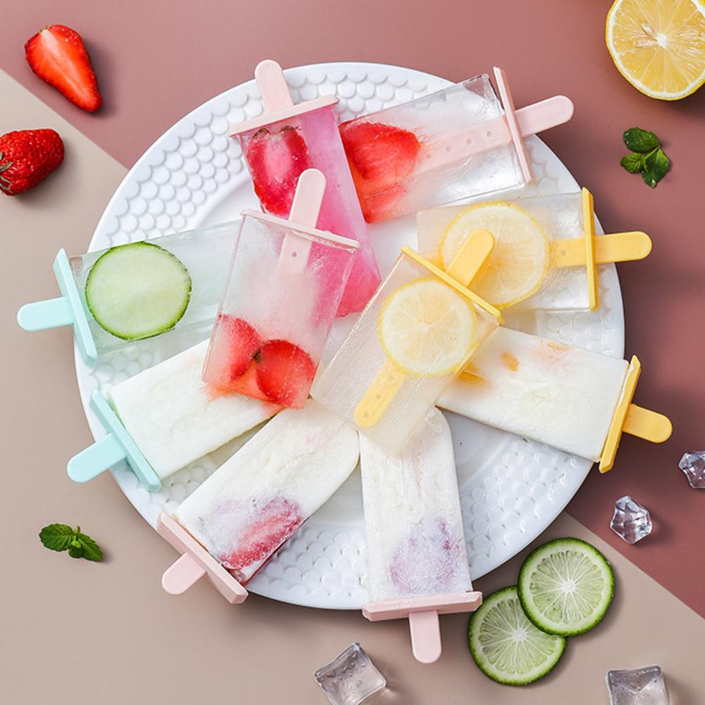 Durable Plastic Ice Cream Mold Compartment Tray - Image 2