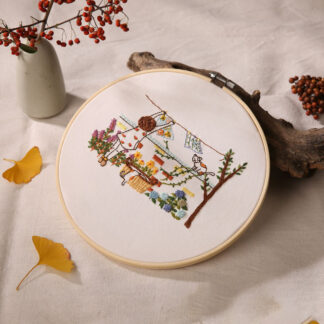 Easy DIY Embroidery Kit for Beginner Needlework