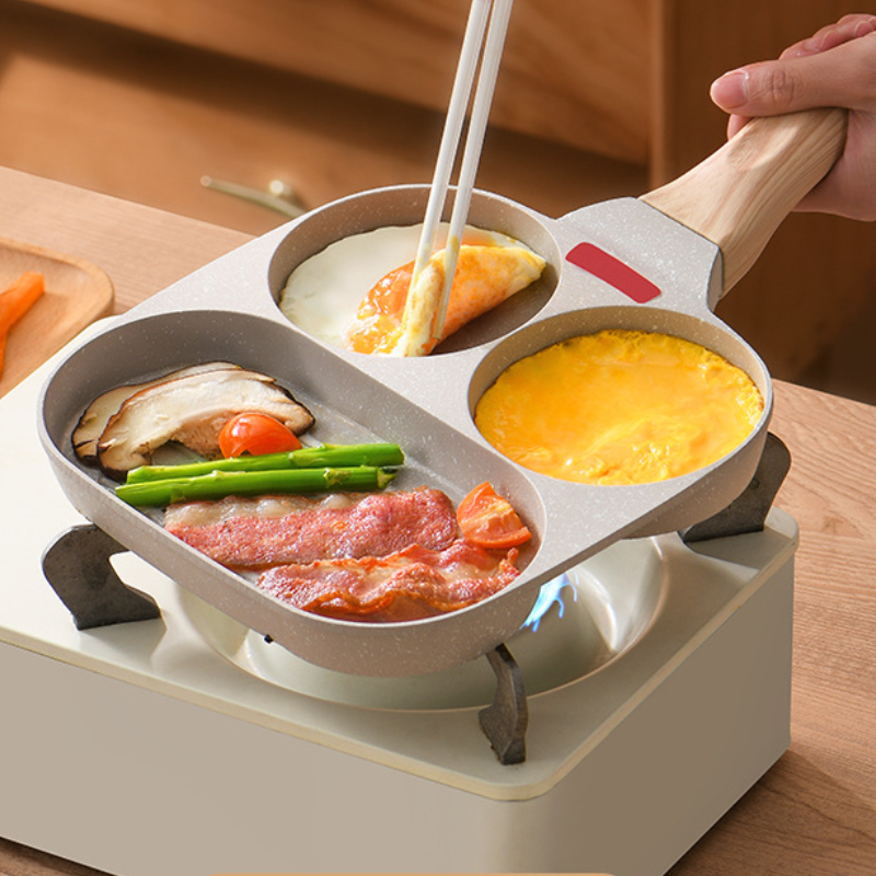 3-In-1 Non-Stick Convenient Frying Breakfast Maker - Image 2