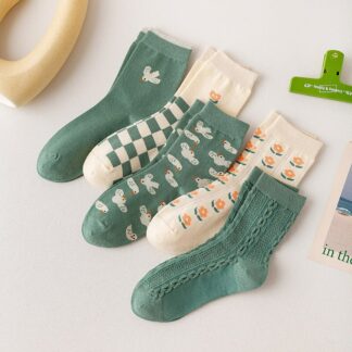 Fashion New Green Color Socks