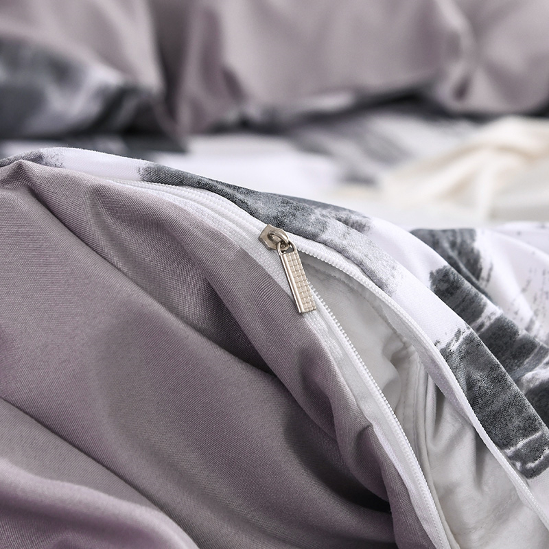 Print Soft Comfortable Duvet Cover Set, Double Size - Image 5