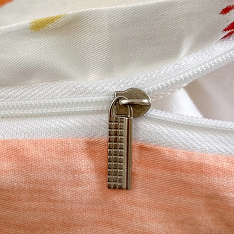 Floral Printed Pure Cotton Duvet Cover Set, King Size - Image 3