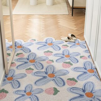 Rug Flower Sand Scraping Dust For Door Entrance
