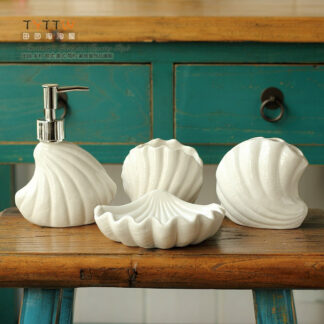 Genuine High Quality Mediterranean Shell Model Bathroom Supplies