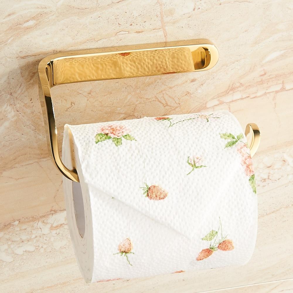 Bathroom Gold Toilet Paper Holder - Image 3