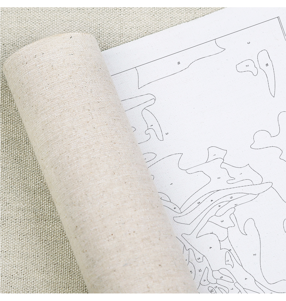 Abstract Colorful Texture Painting By Numbers - Image 5