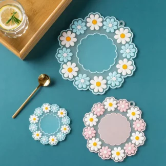 Daisy Placemat Dinner Plate Insulated Pads Table Mat