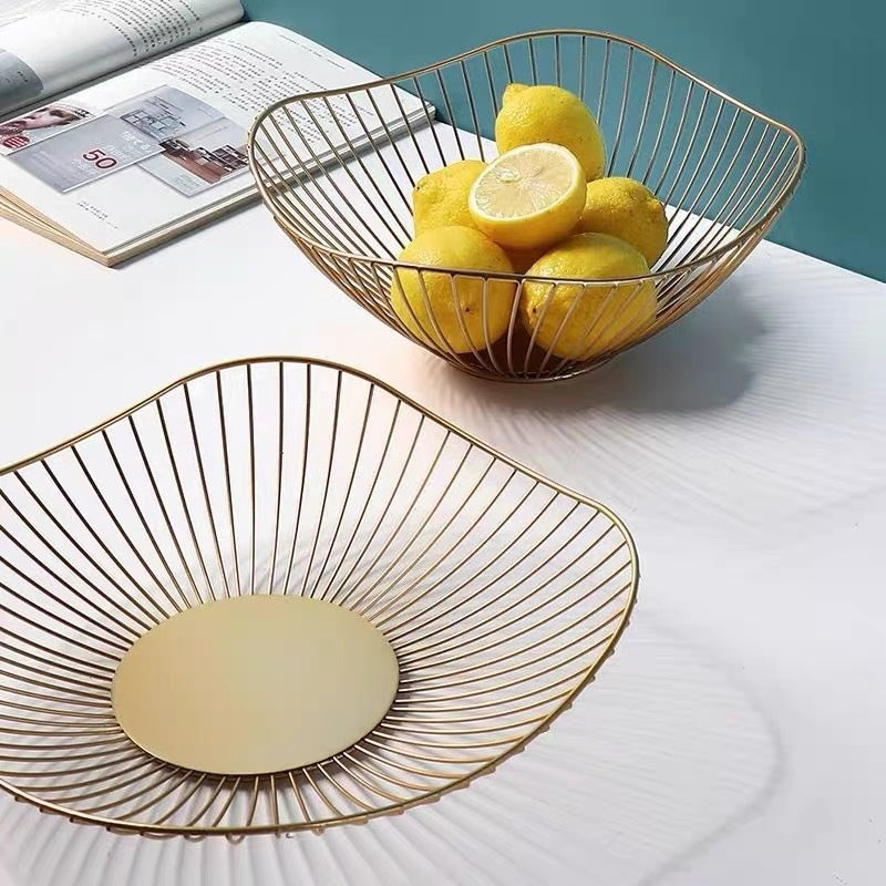 Simple Modern Iron Fruit Basket Fruit Container Bowl - Image 4