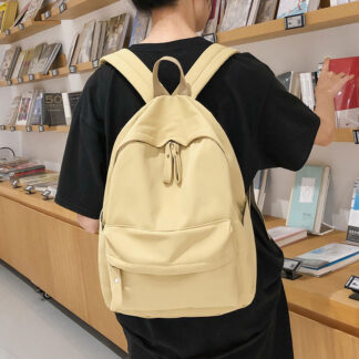 School Bag For Teenager Girls, Yellow
