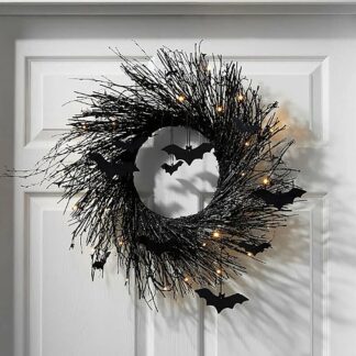 Halloween Wreath For Front Door