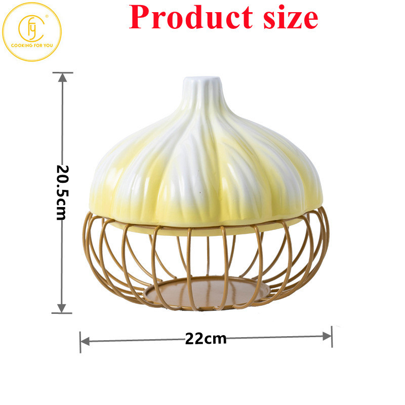 Garlic Storage Basket Creative Egg Fruit Basket - Image 3