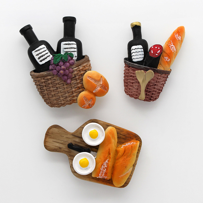 Cartoon Kitchen Collection Magnetic Refrigerator Stickers - Image 2