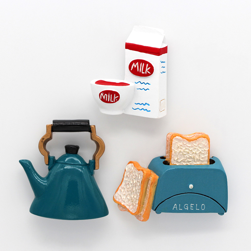 Cartoon Kitchen Collection Magnetic Refrigerator Stickers - Image 4