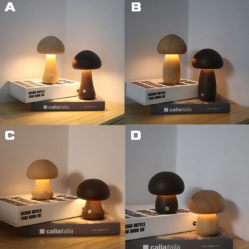 Mushroom Warm Sense LED Atmosphere Night Light - Image 4