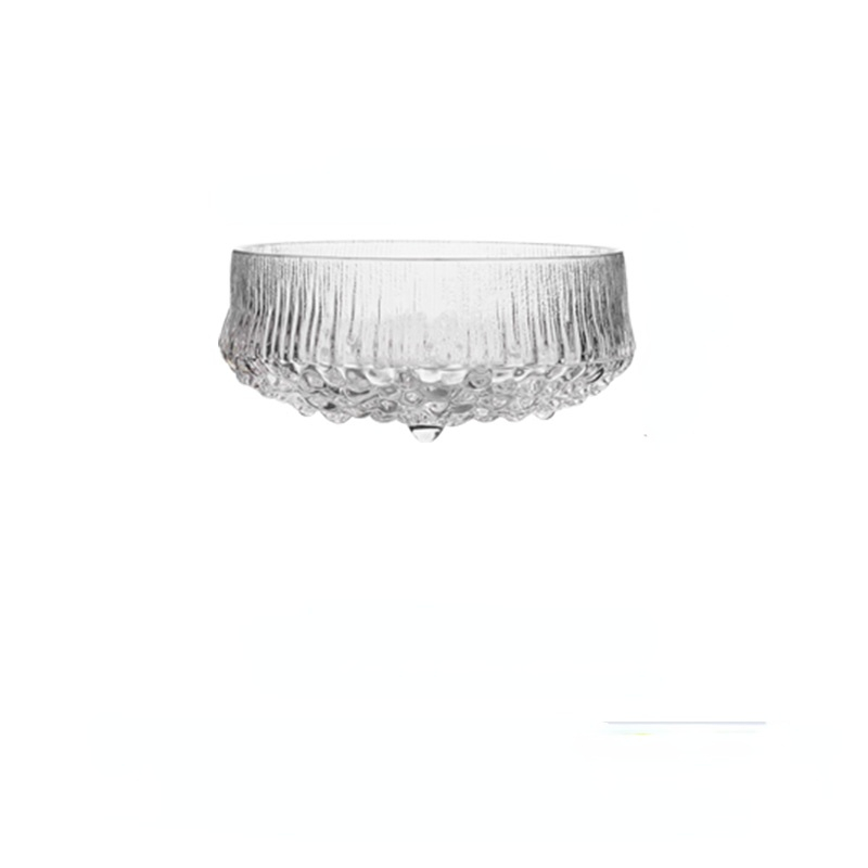 Ice Crystal Glass Bird's Nest Bowl - Image 6