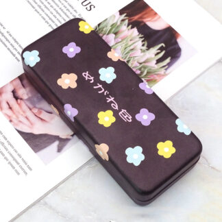 Ins Flower Glasses Case Anti-pressure Large Frame Glasses Storage Box