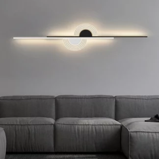 Interior Led Wall Light Nordic Acrylic Long Line Led