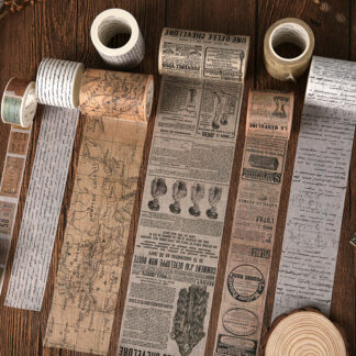 Vintage Style Washi Paper Tape Creative Stationery Tapes