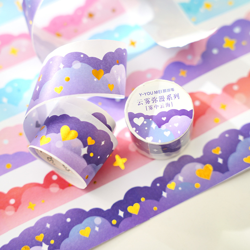 Cute Cloud Style Washi Tapes Craft For DIY Scrapbooking