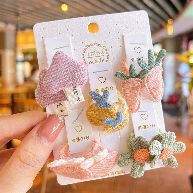 Kawaii Flower Bowknot Princess Baby Scrunchies ST4