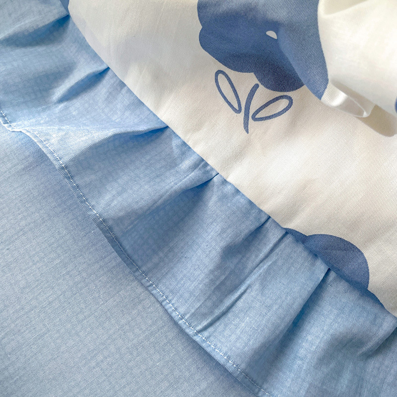 Kawaii Princess Pure Cotton Bedding Set, Full Size - Image 4