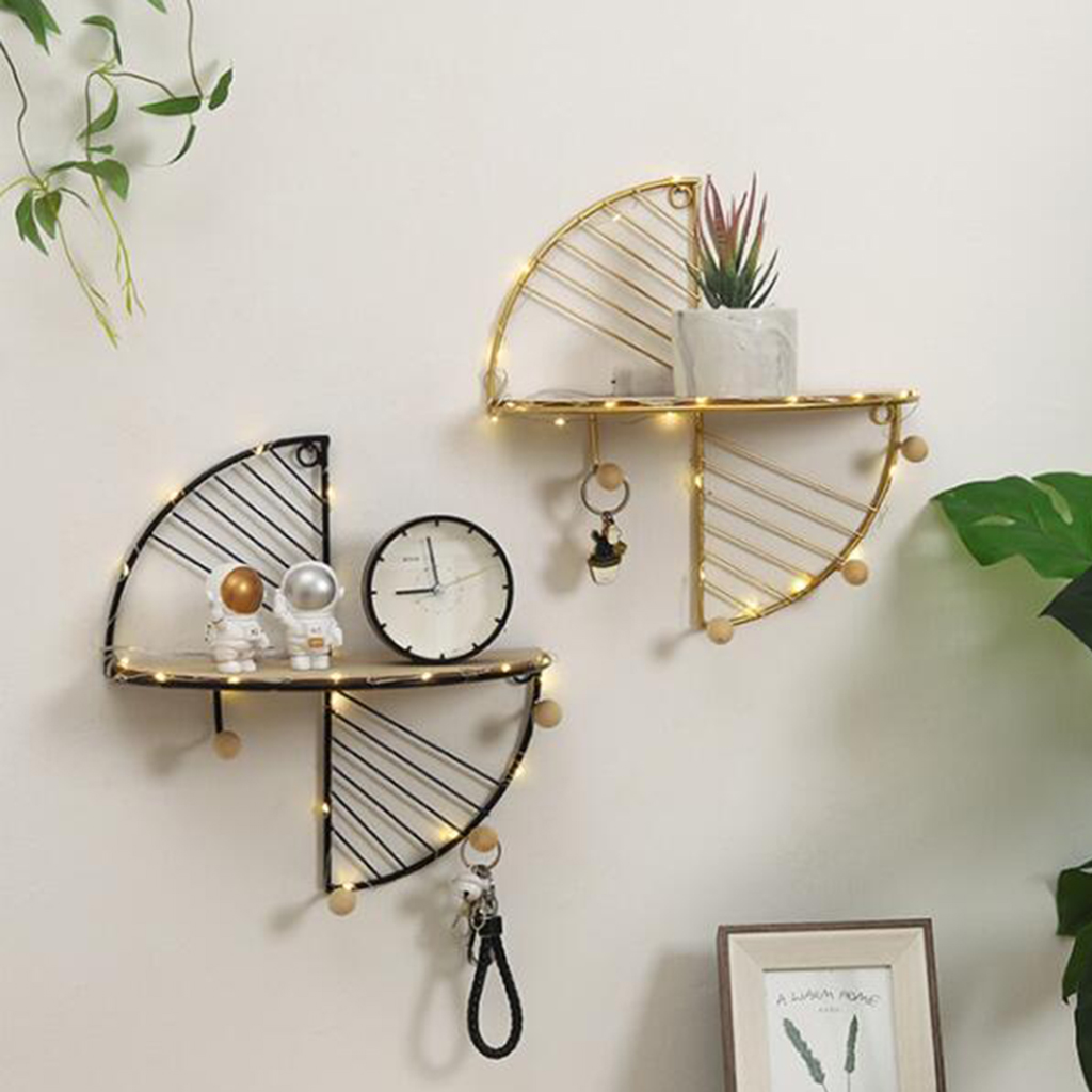 Elegant Design Wall Shelf Storage Key Rack Home Decoration - Image 3