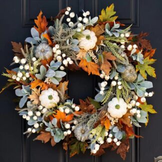 Knocker Door Decoration Wreath