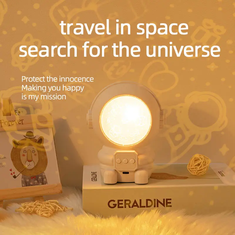 Spaceman LED Night Light Projector for Room Bedroom Decoration - Image 2