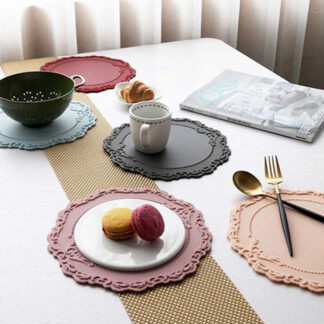Lace Silicone Non-slip Cup Coaster Placemat