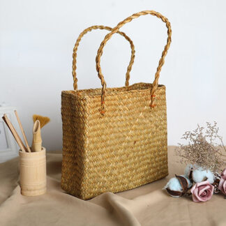 Ladies Straw Tote Hand Bags