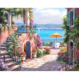 Landscape Wall Art Hand Painted Oil Painting For Home Decor
